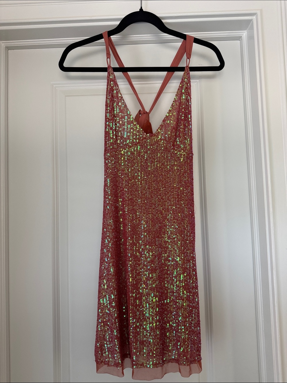Free People Gold Rush Mini Dress - Picture 2 of 7